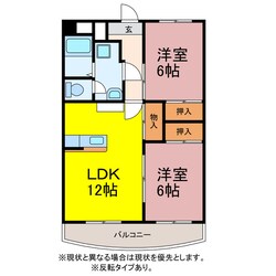 オリエンタルハイツの物件間取画像